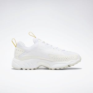 Adidasy Damskie Reebok DMX Series 2K Białe/Głęboka Zielone Żółte PL 51ZBRQW